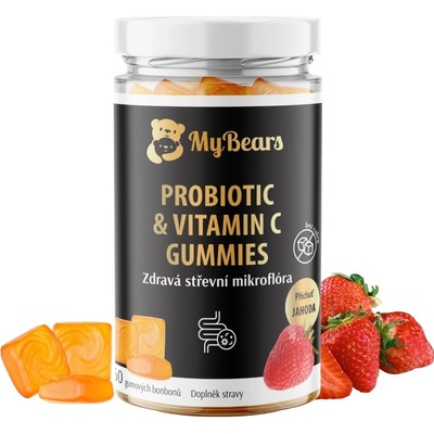 MyBears gumoví medvídci Probiotika 60 ks