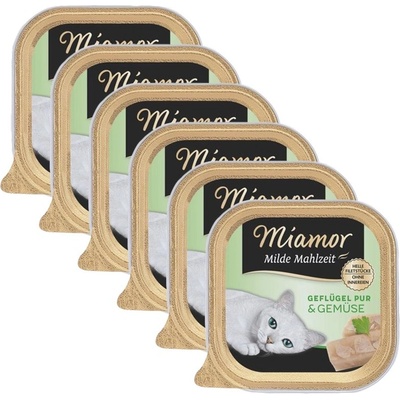 Miamor Milde Mahlzeit птиче месо и зеленчуци 6 x 100 г