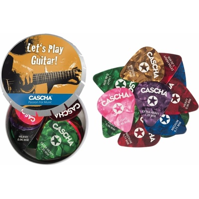 Cascha Guitar Pick Set Box Перце за китара (HH 2293)