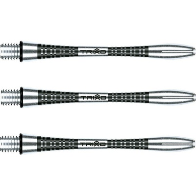 Winmau Triad Aluminium, černé dlouhé