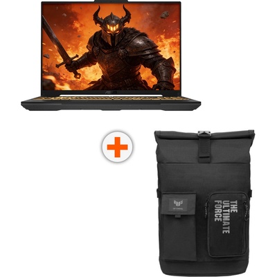 ASUS Гейминг лаптоп ASUS - TUF Gaming F16, 16'', FHD, i7, RTX 4060, черен (90NR0HV6-M00CP0_32GB)