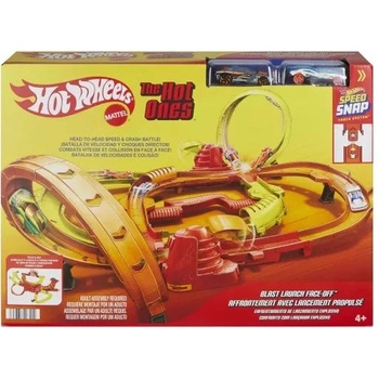 Mattel Hot Wheels: Състезателна писта за каскадьорски сблъсъци (JFH35)