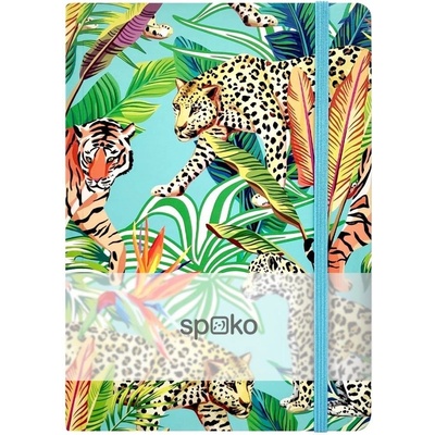 Spoko zápisník, Jungle I gepard A5, 75 g, 96 listů linkovaný – Hledejceny.cz