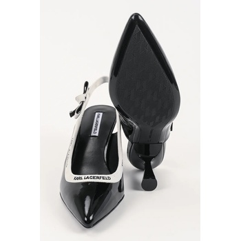 Karl Lagerfeld Кожени обувки с тънък ток Karl Lagerfeld PANACHE (KL30809.1BP)