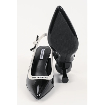 Karl Lagerfeld Кожени обувки с тънък ток Karl Lagerfeld PANACHE (KL30809.1BP)