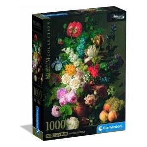 Clementoni Puzzle Compact Museum Van Dael - Vaso Di Fiori 1000 pieces (39970)