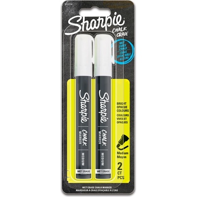 Sharpie Тебеширен маркер Sharpie, бл. 2, бял (31127-А)