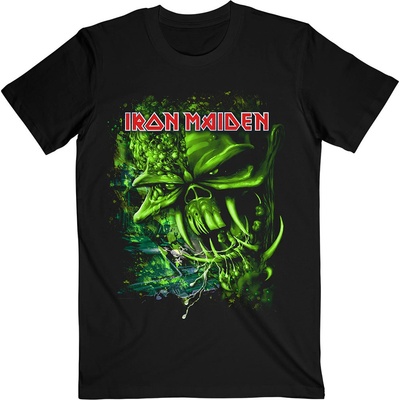 Iron Maiden tričko Final Frontier green čierne