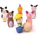 Bigjigs Kuželky farma