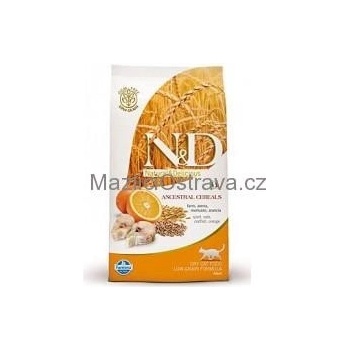 N&D Low Grain CAT Adult Codfish & Orange 5 kg