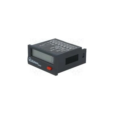 KUBLER Počitadlo elektronický LCD impulsy 99999999 IP65 na panel