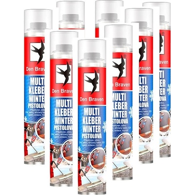 Den Braven MULTI KLEBER WINTER zimní pistolová pěna na cihly 750 ml 12 ks