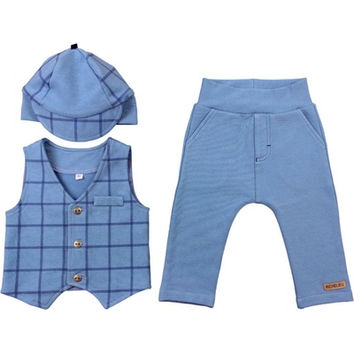 Richelieu Súprava BRUNO Modrá denim
