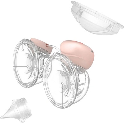BabyOno Резервни части за помпа за кърма Babyono Twinny - Клапа и мембрана (5901435414859)