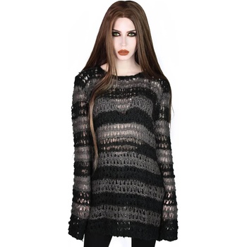 Image 1 of KILLSTAR Дамски пуловер killstar - Странно зашеметяване-изкуствен мохер - ksra002401