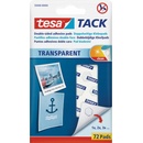 TACK obojstranne lepiace vankúšiky 72 ks transparentné