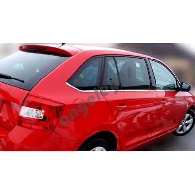 Angeleyes Chrómové nerezové okenné lišty Škoda Rapid Spaceback