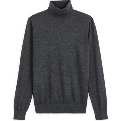 Celio Тъмно сив мъжки основен пуловер с ролетка Celio Menos Celio | Siv | МЪЖЕ | M