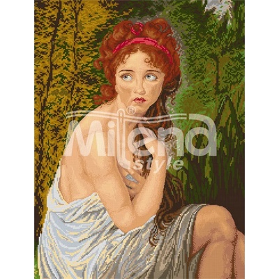 Milena Style Джулия - гоблен със схема конци Ariadna 1: 4 с детайл 1: 1