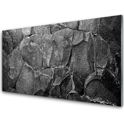 Obraz na skle Skály Příroda 100x50 cm