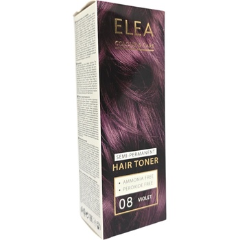 ELEA Professional тонер за коса, Номер 08, Violet, 1 брой