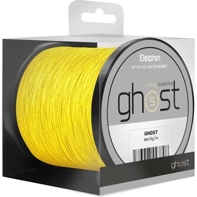 Delphin šňůra Ghost 8+1 žlutá 300m 0,18mm 20lb