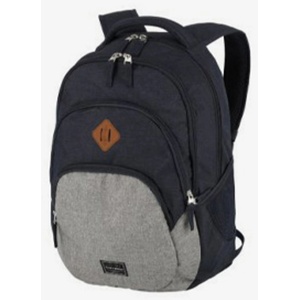 Travelite Тъмносиня раница Travelite Basics Melange Navy/grey Travelite | Sin | МЪЖЕ | UNI