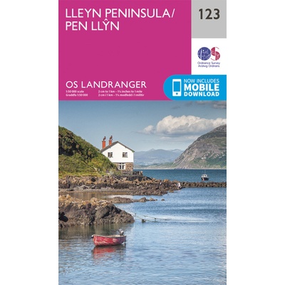 Ordnance Survay vydavatelství mapa Lleyn Peninsula 1:50 t.