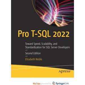 Pro T-SQL 2022 | Elizabeth Noble (2023)