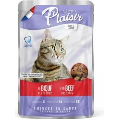 Plaisir vrecko hovädzie + morčacie 100 g