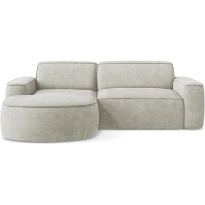 makamii Кремав шенилов ъглов диван (ляв ъгъл) Omao - Makamii (OMAO_LC_S_61_P1_C6)