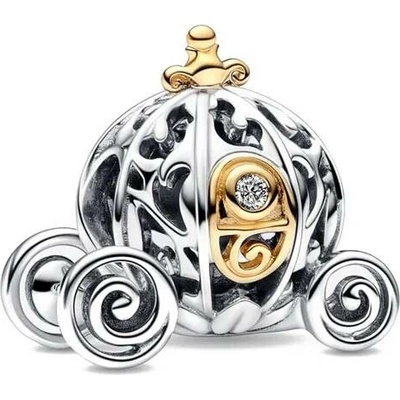 P&J Jewellery Stříbrný přívěsek Popelčin kočár SB170