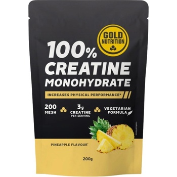 GoldNutrition Creatine Monohydrate Powder [200 грама] Ананас