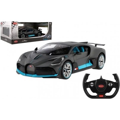 Teddies RC кола Bugatti Divo RASTAR сива пластмаса 32 см 2, 4 GHz с дистанционно управление на батерии