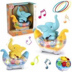 Trifox Elephant in a boat b go gears