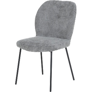  Трапезен стол wilson - сив 68 (3532415) - bay