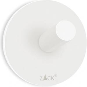 ZACK Закачалка за кърпи Peco кръгла бяла (40155)