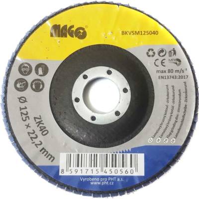 Magg Lamelový brusný kotouč 125 mm 80 BKVSM125080