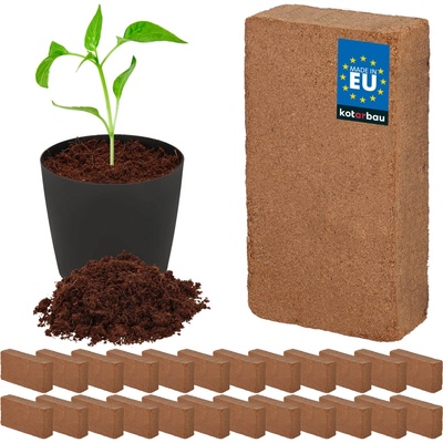 NohelGarden Substrát kokosové vlákno stlačený 640 g – Zboží Mobilmania