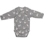 Sevibaby Боди с дълъг ръкав за недоносени бебета Цвят лебед (6938-70)