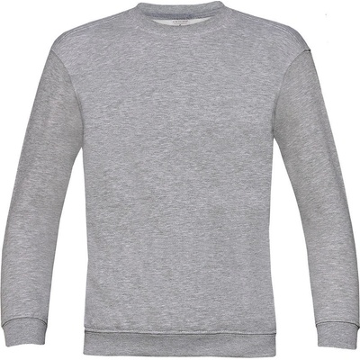 BC dětská mikina Set In/kids Sweat světle šedý melír