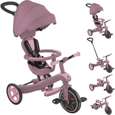 Globber Explorer Trike 4in1 Ecologic Berry