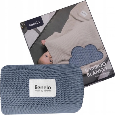 LIONELO Deka BAMBOO BLANKET BLUE modrá