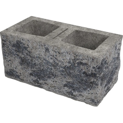 Diton Tvárnice plotová okrasná D2 395×200×190 mm trojstranná černo-bílá (60)
