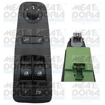 Spínač elektrického otvárania okien MEAT & DORIA 26290