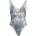 Ellesse Бански костюм Ellesse Lilly Tie Dye swimsuit - Grey (944)