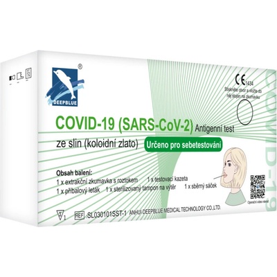 Deepblue Covid-19 antigenní test ze slin 1 ks – Zboží Dáma