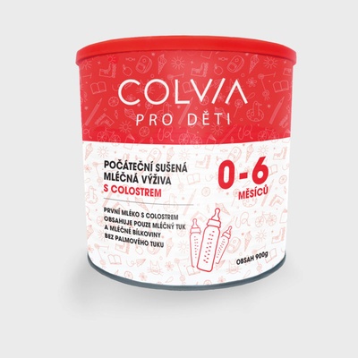 COLVIA s colostrem 0-6m 900 g