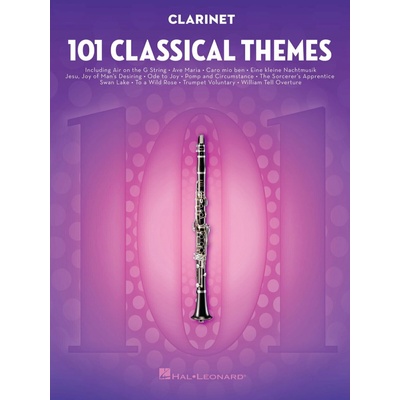Hal Leonard 101 Classical Themes for Clarinet Noty