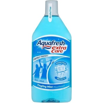 Aquafresh Extra Fresh ústní voda Tingling mint 500 ml